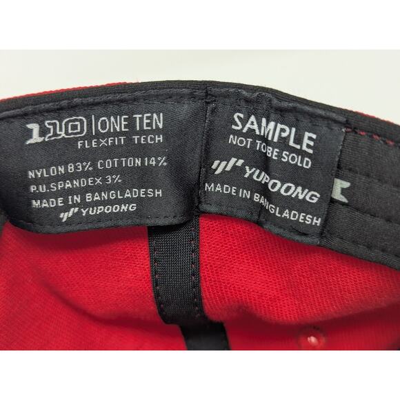 NWT Extracurricular Golf Penman Snapback Hat Cap Red Adjustable Yupoong - Picture 9 of 9